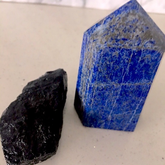 Other - Black tourmaline and lapis lazuli